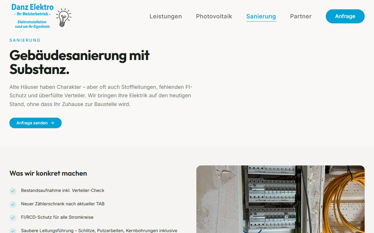 Vorschau Sanierung